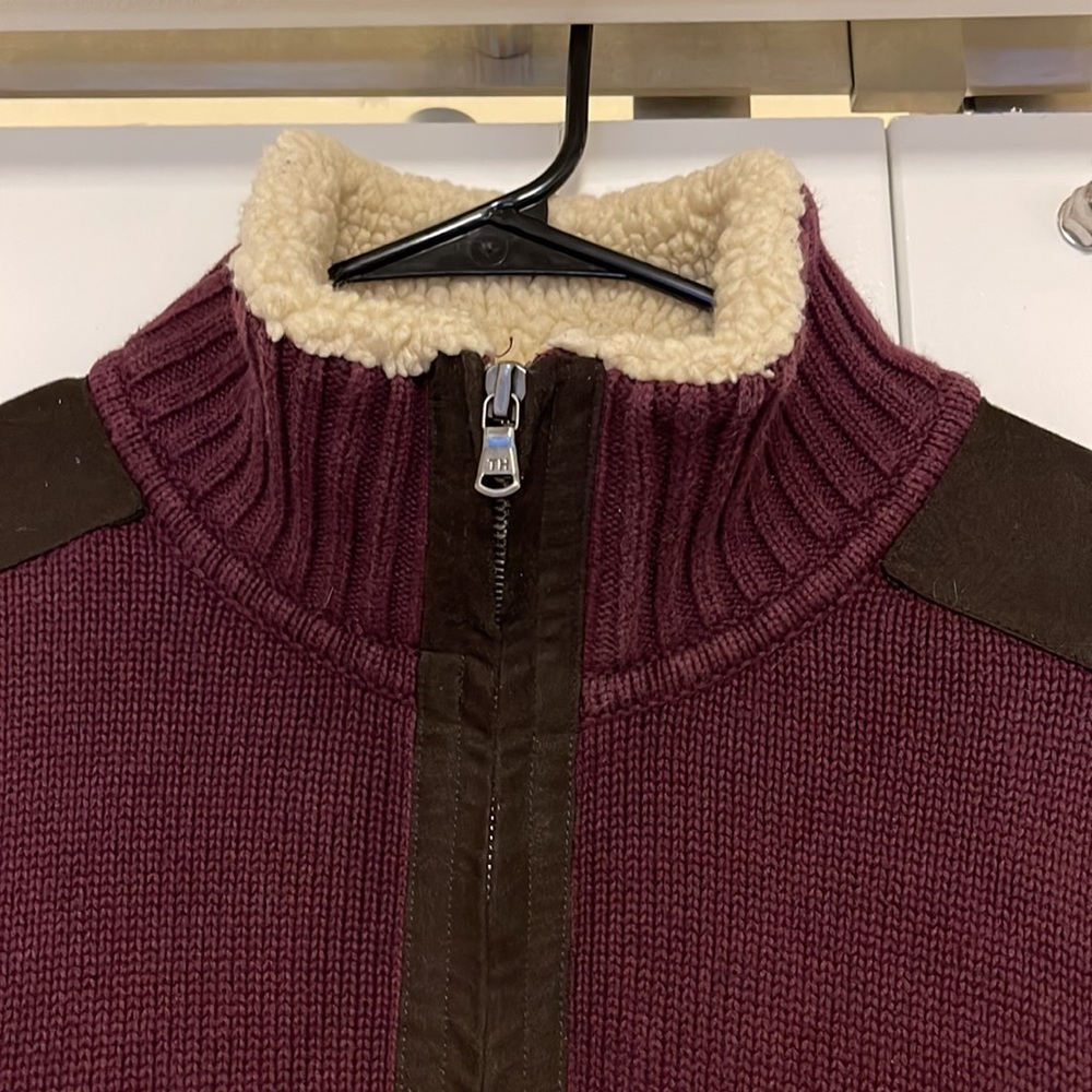 Men’s Tommy Hilfiger Quarter Zip Sweater - Picture 2 of 8